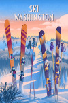 Ski Washington - Prepare for Takeoff - Skis in Snowbank