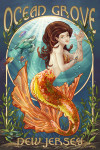 Ocean Grove, New Jersey - Mermaid