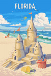 Florida - Painterly - Soak Up Summer - Sand Castle