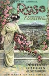 Portland, Oregon - Fifth Annual Rose Festival - Vintage Advertisement