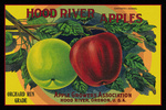 Hood River Apple Crate Label