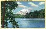 Spirit Lake, Washington - View of Mount St. Helens from the Lake