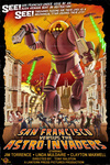 San Francisco Versus the Astro-Invaders - Lantern Press Artwork