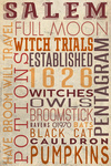 Salem, Massachusetts - Typography