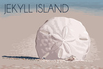 Jekyll Island, Georgia - Sand Dollar - Lantern Press Artwork