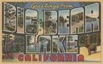 Greetings From Big Bear Lake, CA View