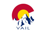 Vail, Colorado - C & Mountains - Lantern Press Artwork