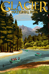 Glacier National Park, Montana - River Rafting
