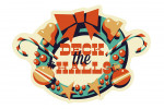 Deck the Halls Wreath - Retro Christmas - Lantern Press Artwork