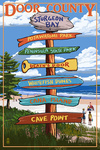 Door County, Wisconsin - Destination Signpost