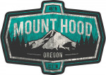 Mount Hood, Oregon - Contour