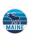 Maine - Moose Vector - Contour