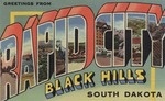 Rapid City, South Dakota - Large Letter Scenes