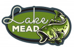 Lake Mead - Bass - Oval - Contour - Lantern Press Artwork