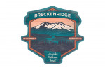 Breckenridge, Colorado - Rustic Vector - Contour - Lantern Press Artwork