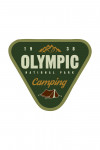 Olympic National Park, Washington - Camping - Contour - Lantern Press Artwor