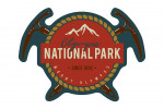 Olympic National Park, Washington - Mount Olympus - Contour - Lantern Press Artwor