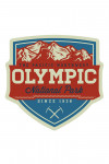 Olympic National Park, Washington - The Pacific Northwest - Contour - Lantern Press Artwork