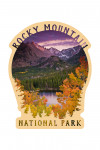 Rocky Mountain National Park, Colorado - Purple Sunset & Lake - Photography - Contour