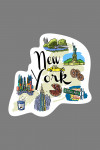 New York, New York - Landmarks & Icons - Contour