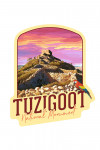 Tuzigoot National Monument, Arizona - Citadel Sunset - Contour - Lantern Press Artwork
