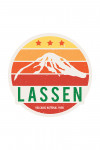 Lassen Volcanic National Park, California - Sun & Mountain - Contour