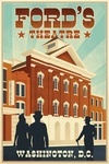 Washington, DC - Ford's Theatre - Lithograph - Lantern Press Artwork