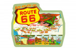 New Mexico - Route 66 Map - Contour