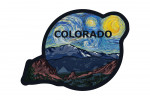 Colorado - Starry Night - Pikes Peak - Contour