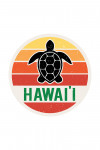 Hawaii - Sun - Color Blocking - Contour