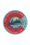 Nederland, Colorado - Get Out & Explore - Colorado C - Contour - Lantern Press Artwork