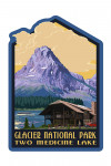 Glacier National Park, Montana - Two Medicine Lake - Contour