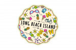 Long Beach Island, New Jersey - Beach & Sunshine Pattern - Contour