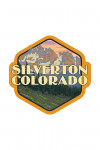 Silverton, Colorado - Spring Flowers - Contour - Lantern Press Artwork