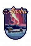 Alaska - Northern Lights & Dogsled - Contour