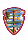 Honoka'a, Hawaii - Destination Signpost - Contour - Lantern Press Artwork