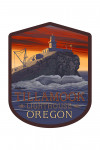 Oregon Coast - Tillamook Lighthouse - Contour