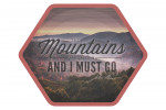 John Muir Quote - The Mountains Are Calling - Contour - Lantern Press Photography