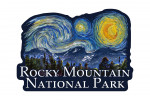 Rocky Mountain National Park - Starry Night National Park Series - Contour