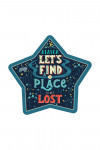 Alaska - Lets Find a Place to Get Lost - Contour - Lantern Press Artwork