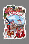 Solvang, California - Montage - Contour