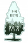 Sunriver, Oregon - I Pine for You - Contour - Lantern Press Artwork