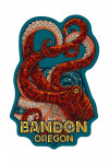 Bandon, Oregon - Octopus - Mosaic - Contour - Lantern Press Artwork