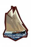Kennebunkport, Maine - Bluenose II - Contour - Lantern Press Artwork