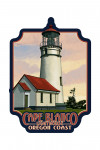 Cape Blanco Lighthouse, Oregon - Oregon Coast - Contour - Lantern Press Artwork