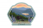 Georgetown, Colorado - Bears & Spring Flowers - Contour
