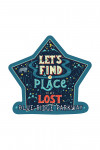 Blue Ridge Parkway - Lets Find a Place to Get Lost - Contour - Lantern Press Artwork
