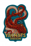 Yachats, Oregon - Octopus Mosaic - Contour - Lantern Press Artwork